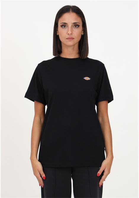 Black women's t-shirt with logo print DIckies | DK0A4XDABLK1BLK1