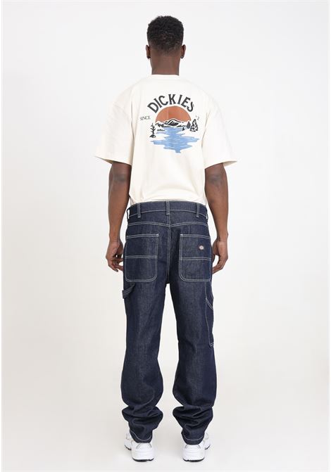 Men's jeans in rinsed denim DIckies | DK0A4XECRIN1RIN1
