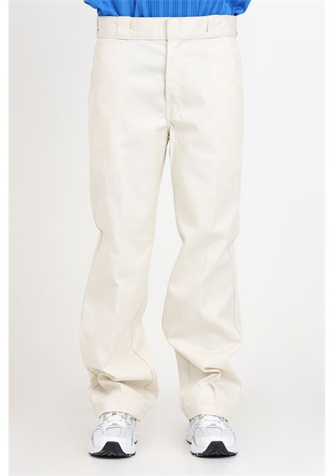 Pantaloni beige uomo donna rigido in misto cotone DIckies | DK0A4XK6F901F901