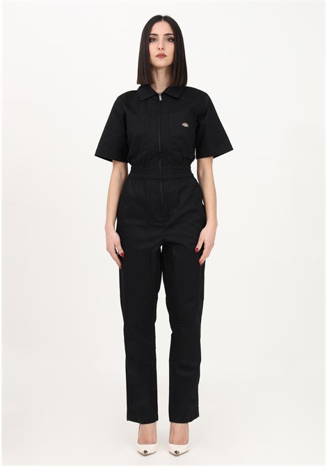 Women's black casual tracksuit with zip DIckies | DK0A4YAHBLK1BLK1