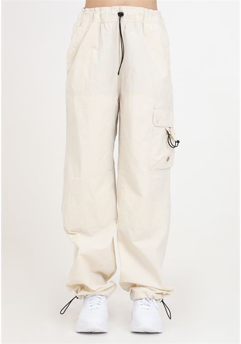 Beige women's trousers with drawstring DIckies | DK0A4YJCF901F901
