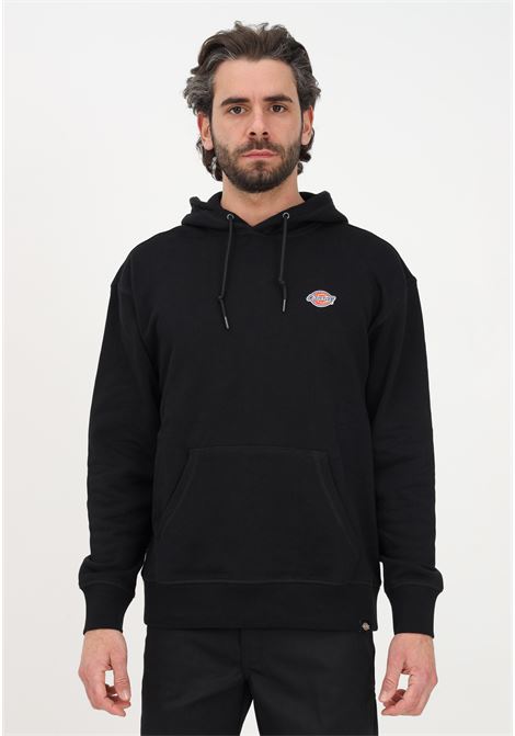 Black men's hoodie embellished with logo print DIckies | DK0A4YLYBLK1BLK1
