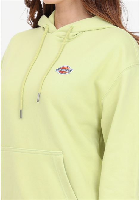 Green women's sweatshirt with logo patch on the front DIckies | DK0A4YQCH141H141