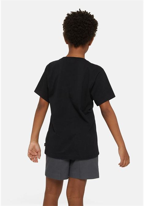 T-shirt bambino bambina nera con stampa logo DIckies | DK0KSR27KBK1KBK1