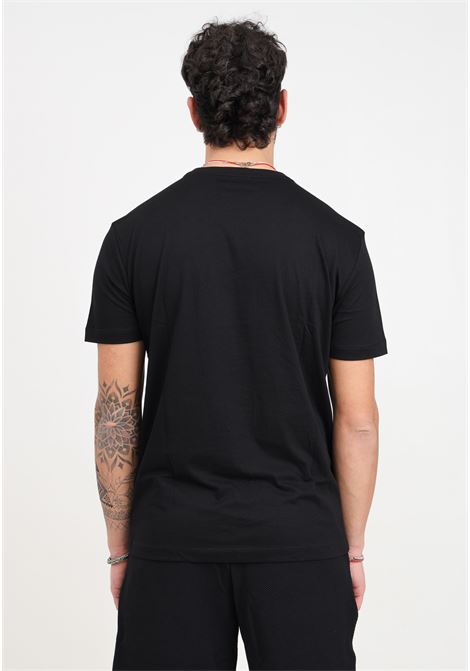 T-shirt da uomo nera gold label EA7 | 3DPT08PJM9Z1200