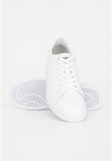 White men's sneakers with logo EA7 | X8X001XCC51.00001