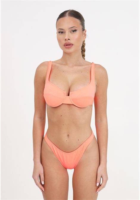 Women's bikini top and fixed American briefs visionary dose fluo F**K | FK-V007FC.