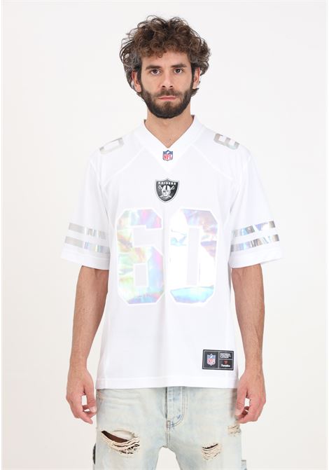 Las Vegas Raiders NFL men's white short sleeve t-shirt Fanatics | 007Q-06D7-8D-SEBWHITE