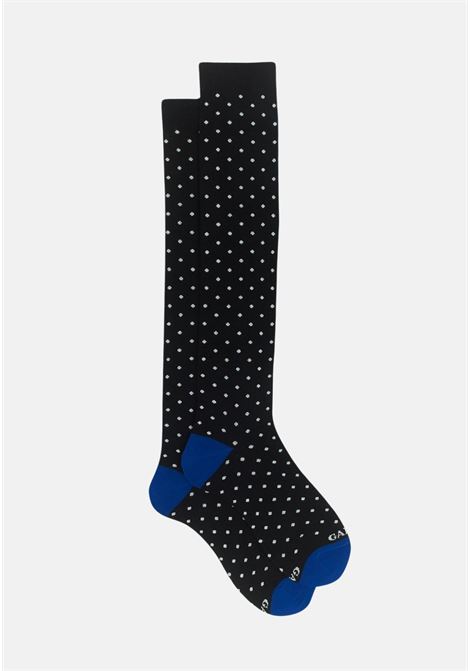 Long socks for men with polka dot pattern GALLO | AP10301330140