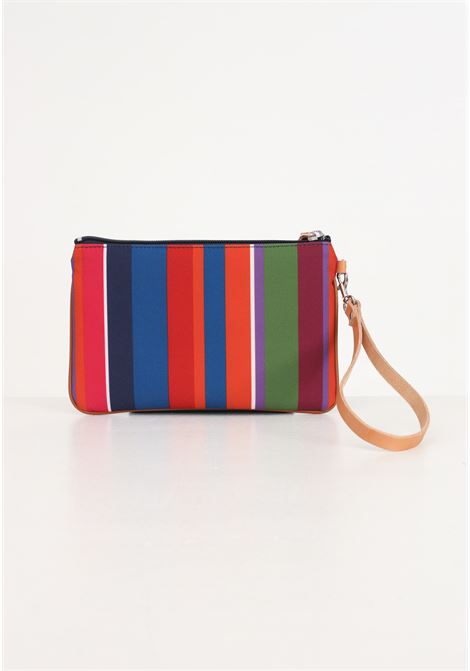 Men's clutch bag with colored stripes pattern GALLO | AP50788810738