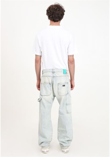 Light denim jeans for men GAVENSEMBLE | BAGGY810CAMP