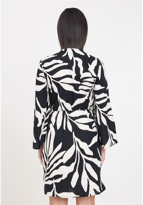 Sandshell black and white patterned women's short dress JDY | 15321349Black