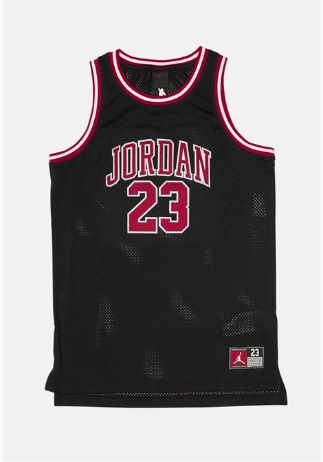 Black children's tank top with Jordan 23 print JORDAN | 95A773023