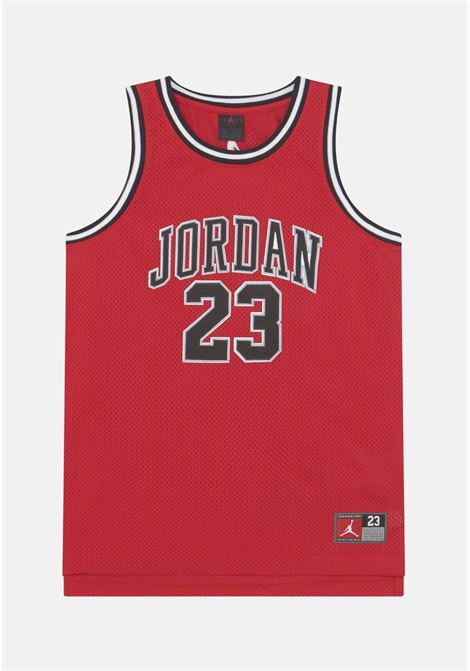 Red children's tank top with Jordan 23 print JORDAN | 95A773R78