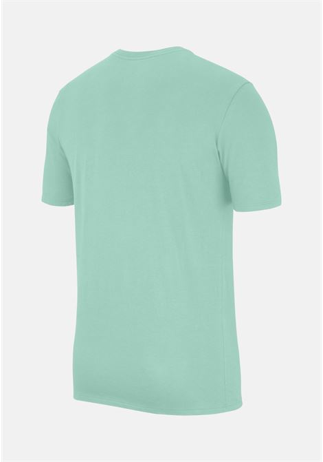 Aqua green short-sleeved t-shirt for boys and girls with Jumpman logo JORDAN | 95A873E8G