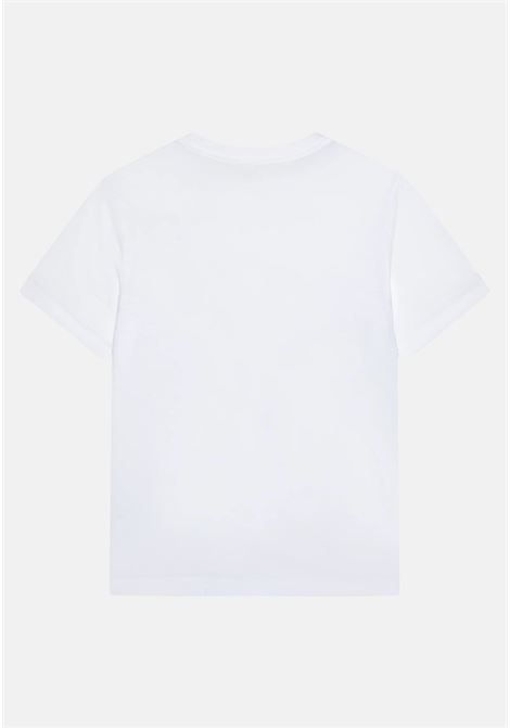 T-shirt a manica corta bianca da bambino AIR HEATMAP JUMPMAN JORDAN | 95D238001