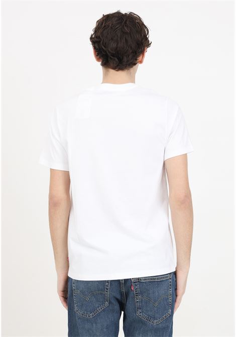 White men's and women's t-shirt with logo on the chest LEVIS® | 22491-14761476