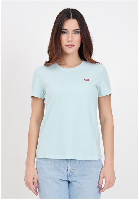 T-shirt da donna pastel blue logo housemark LEVIS® | 39185-03020302