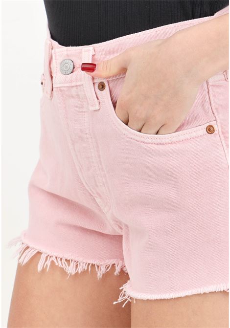 Shorts in denim da donna rosa 501TM Dusty chalk pink LEVIS® | 56327-03980398