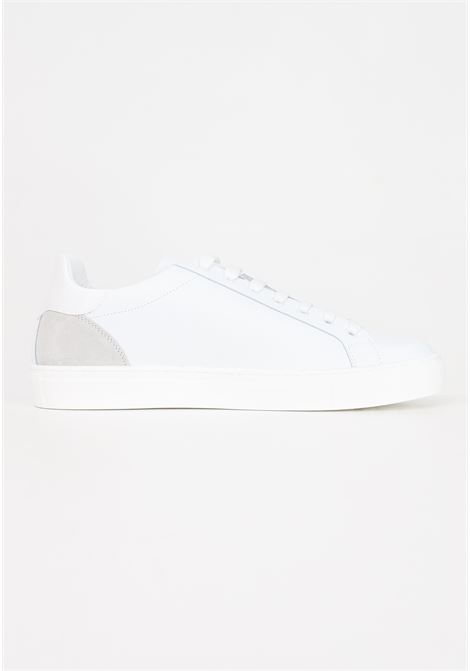 White men's sneakers with laces MOSCHINO | MB15122G1IGAA10A