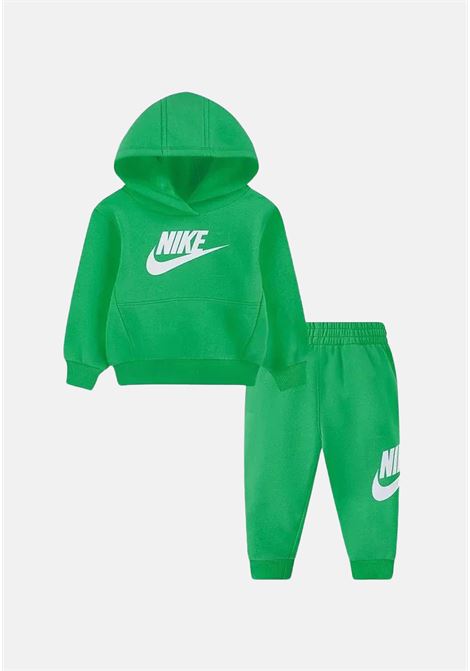 Stadium green Club Fleece tracksuit for boys and girls NIKE | 86L595E5D