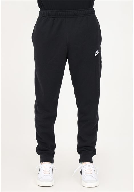 Black sports trousers for men and women with logo embroidery NIKE | BV2671010
