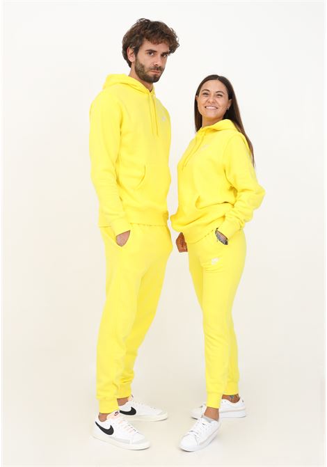 Yellow sweatpants with logo for men and women NIKE | BV2671765