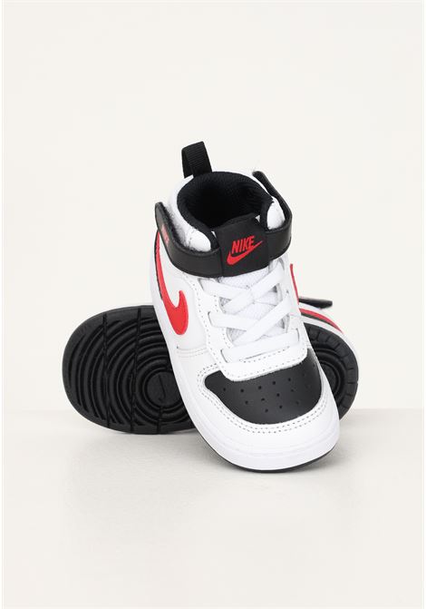 Sneakers bianco neonato court borough mid 2 NIKE | CD7784110