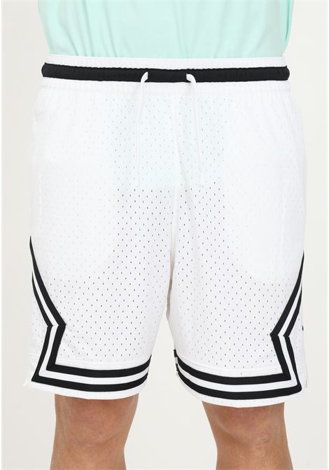 Nike Air Jordan white basketball shorts for men and women NIKE | DH9075100