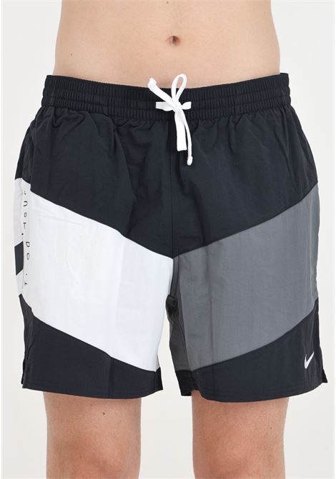 Nike Swim Multilogo Vortex 5 men's black swim shorts NIKE | NESSE508001