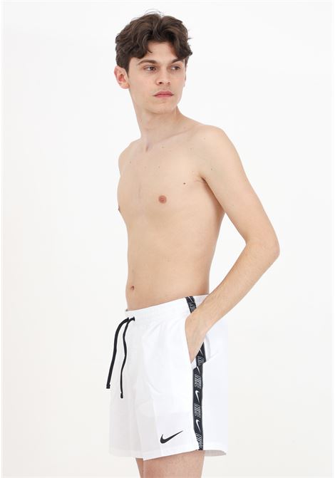 Nike Tape men's white swim shorts NIKE | NESSE559100