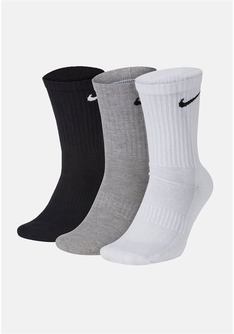 White, black and gray socks with logo for men and women NIKE | SX7676964