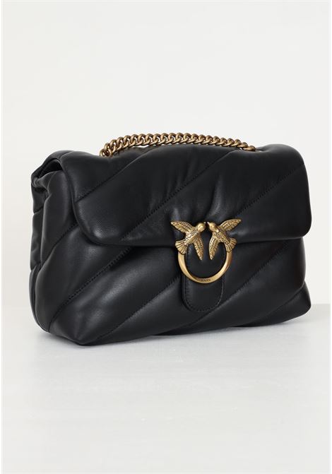 Classic Love Bag Puff women's black shoulder bag PINKO | 100038-A0F2Z99Q