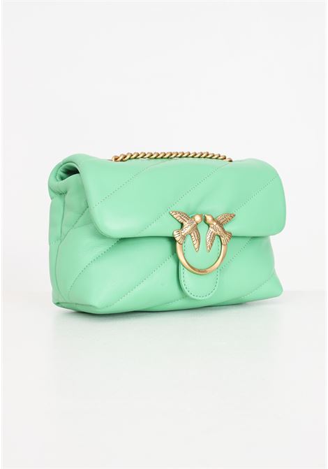 Mint green women's bag mini love bag puff maxi quilt PINKO | 100039-A0F2T36Q