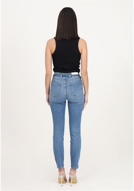 Women's skinny stretch jeans with belt PINKO | 100161-A1MPPJU