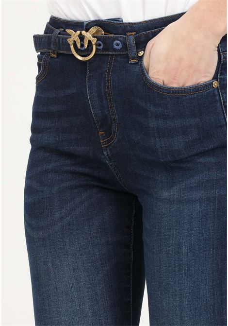 Women's flared power stretch denim jeans PINKO | 100166-A1MFPJB