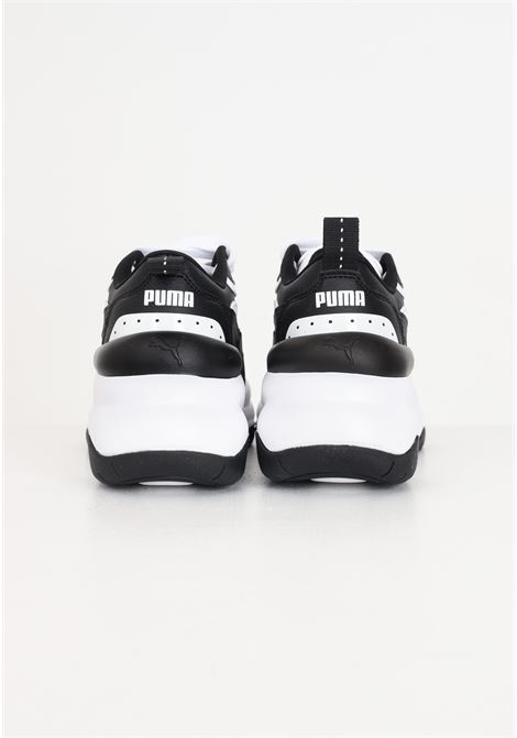 Sneakers donna CILIA WEDGE bianche e nere PUMA | 39391507