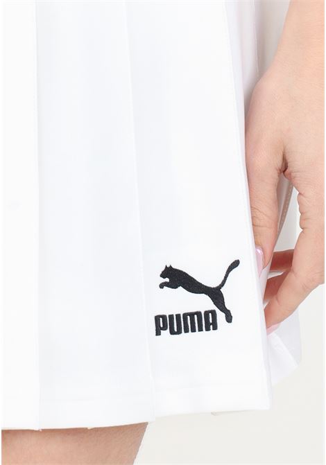 Short white skirt for women Classics pleated skirt PUMA | 62423702