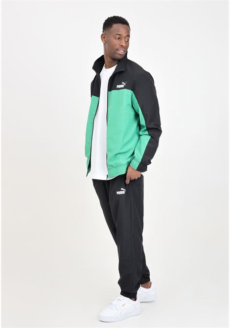 Green and black men's tracksuit with blank logo print Wowen Tracksuit PUMA | 67888786
