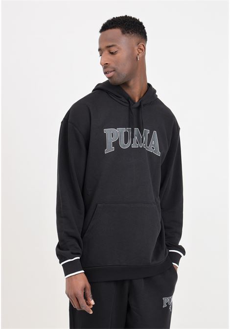 Puma squad black men's hooded sweatshirt PUMA | 67896901