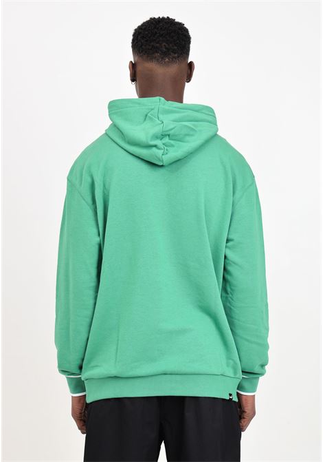 Green men's sweatshirt with puma squad hood PUMA | 67896986