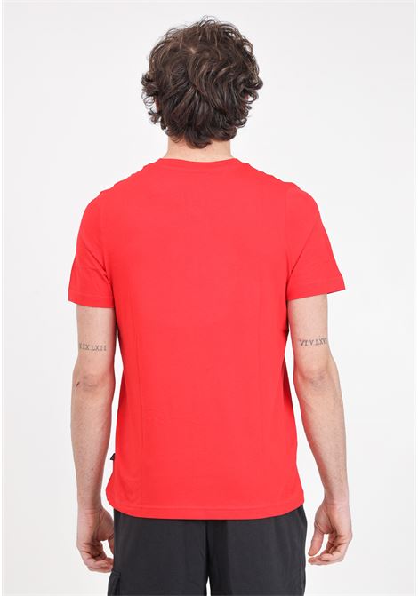 Graphics circular men's white, black and red t-shirt PUMA | 68017411