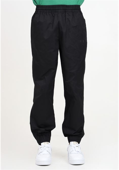 Black men's trousers with logo print PUMA | 68045001