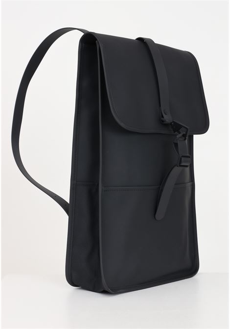 Backpack men's women's black backpack w3 RAINS | RA13000BLA