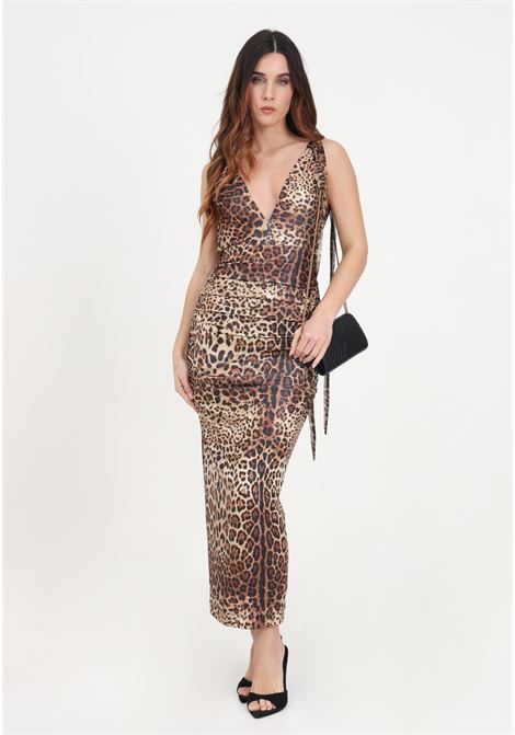 Leopard print women's skirt S#IT | SH24044LEOPARD