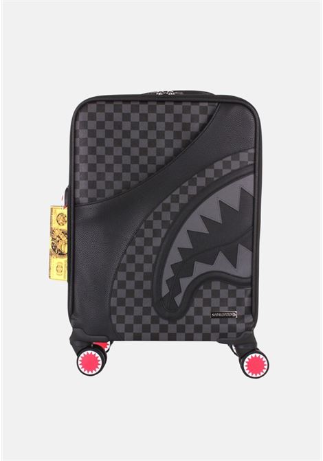 Black luggage with unisex pattern SPRAYGROUND | 910CL193NSZ.
