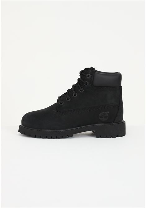 Black ankle boots for boys and girls TIMBERLAND | TB01270700110011