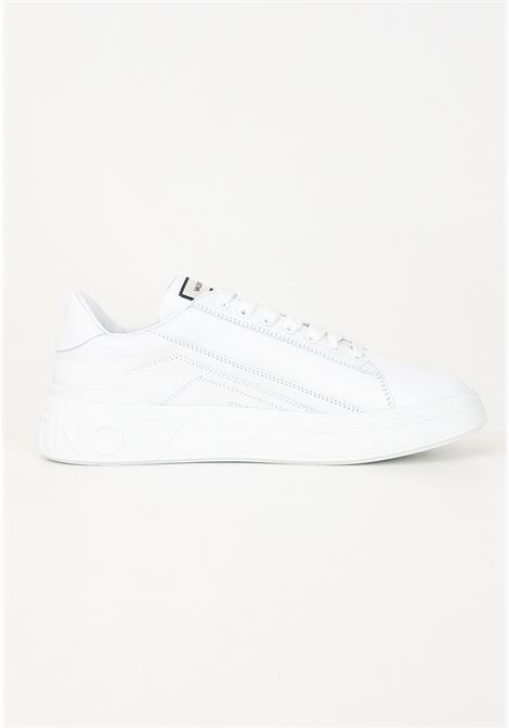 White sneakers for men and women with logo lettering VALENTINO | 92R2103VITWHITE